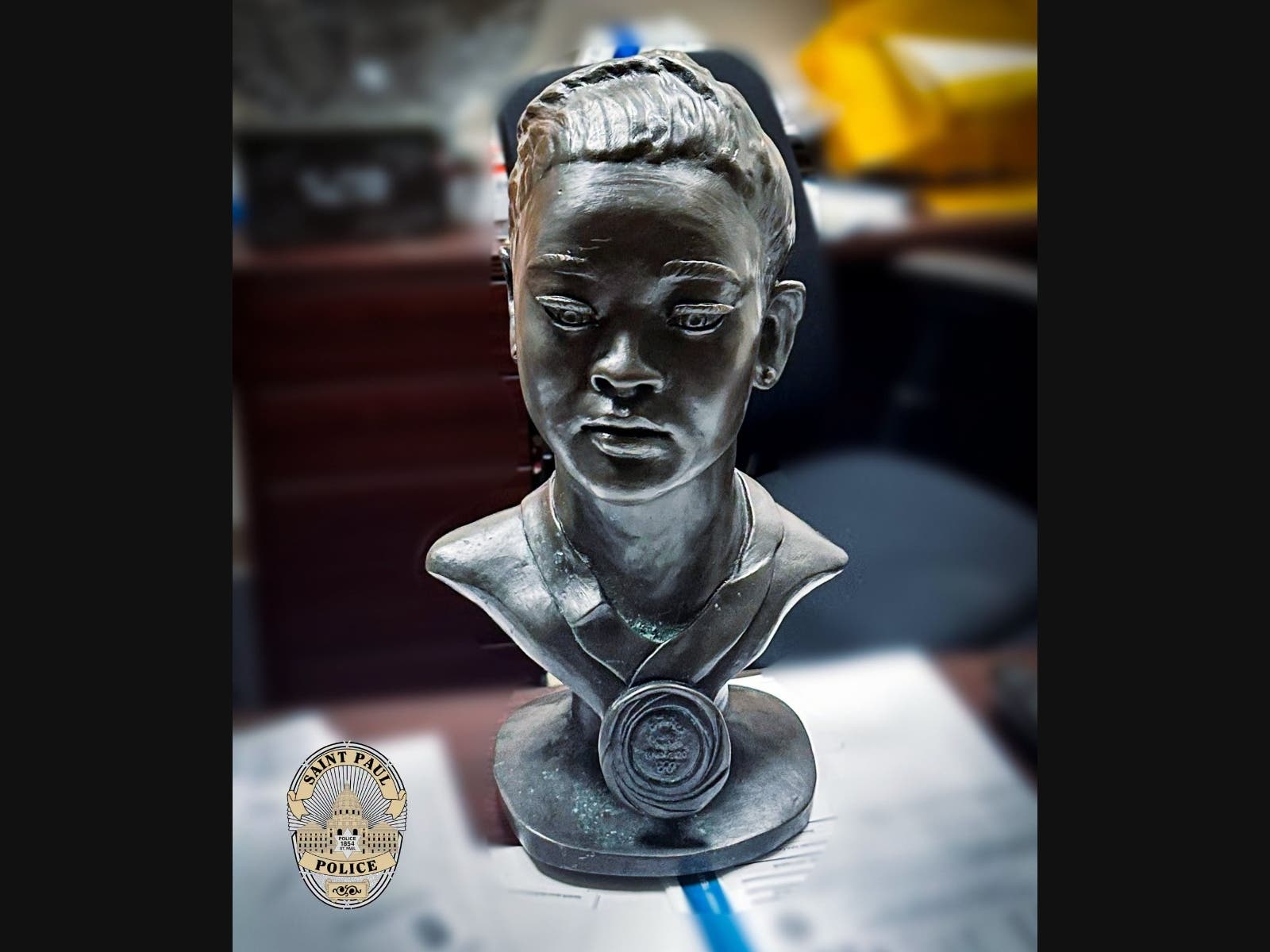 Long-Lost Suni Lee Statue Recovered After Shots Fired Call In St. Paul