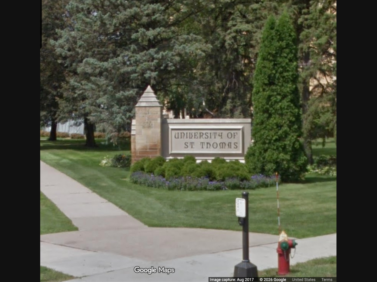 The University of St. Thomas student seen in a widely shared video shouting at a protester outside a Turning Point USA event last week has withdrawn from the school, the university announced Tuesday.