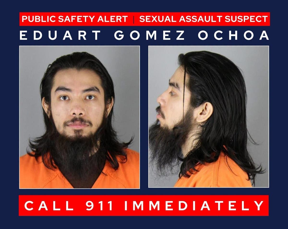 A man accused of trying to pull a woman out of her Saint Paul apartment through a window last week is now in custody, police said Saturday.