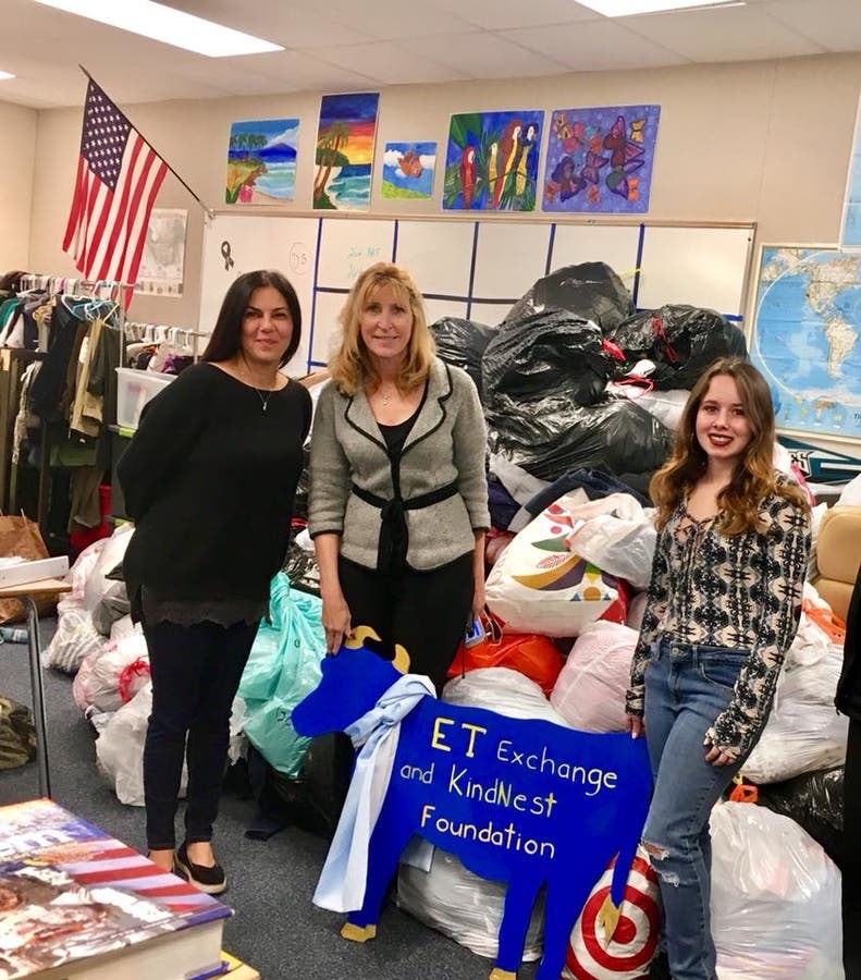Kindness Realized With La Paz Middle School Donations Mission Viejo