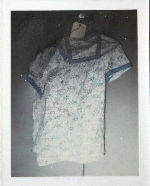 Linda O'Keefe Dress Crime Scene Photo Evidence NBPD