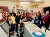 WVUSD leadership development seminar members, families, and friends prepare and serve dinner at the East San Gabriel Vly