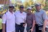 North Course Winners (L. to R)Keith Reisinger, Steve Bradford, Peter Pellizzon, and Dan Carmo   