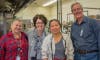 (l.) CSEA Chapter 18 President Pam Saunders, Director Classified Personnel Kristen Clark,  My Hong Lam, Geoff Ianniello 