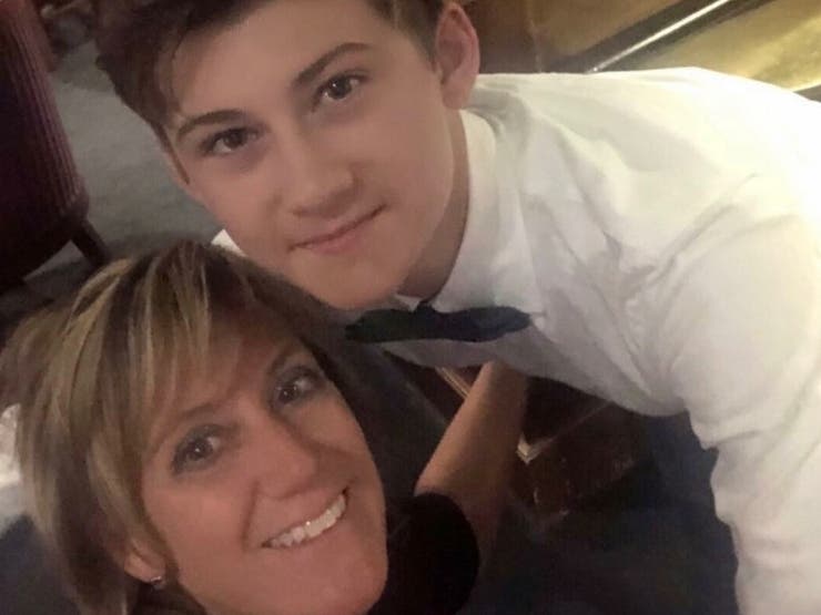 Mother Debby Taylor shares the love of a mother for her son. Happy Mother's  Day!