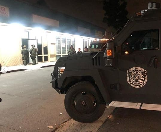 SWAT shut down an illegal gambling operation overnight in Buena Park.