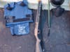 Suspect was found with body armor, airsoft shotgun, helmet, face mask and more.