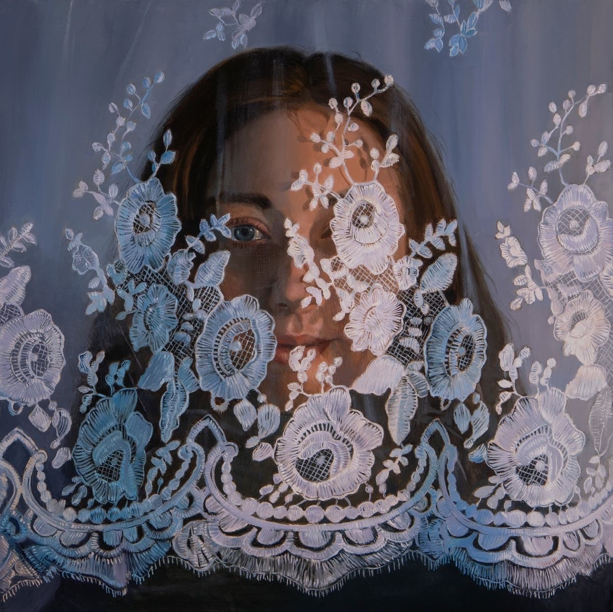 "Veiled Contempt," by artist Pegah Samaie.