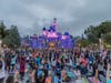 Disneyland Resort, DLR where thousands do yoga on International Yoga Day