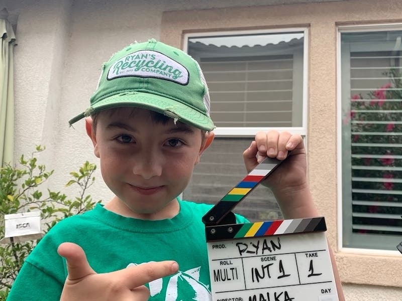 Ryan Hickman has joined the Kids Board to raise recycling awareness through the clothing brand.