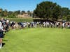 Laguna Beach's Chamber of Commerce golf tournament enjoyed 120 golfers.