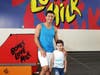 Mario Lopez and son, Nico, at the @BonesLoveMilk Shredquarters event hosted by the California Milk Processor Board dedicated to celebrating skate and California street culture while showcasing the real benefits of milk as nature’s energy drink.