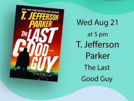Author T. Jefferson Parker will meet fans in Laguna Beach.