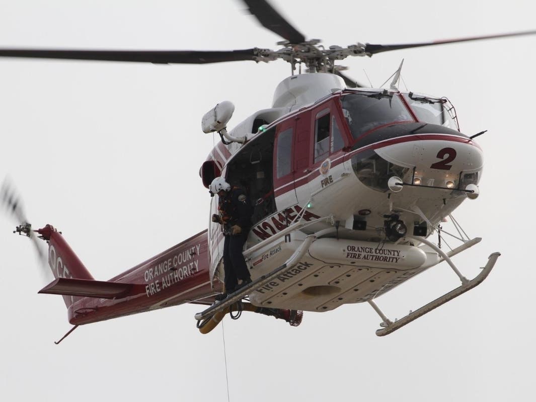 Orange County Fire Authority responded to hikers who were out of water in the remote wilderness.