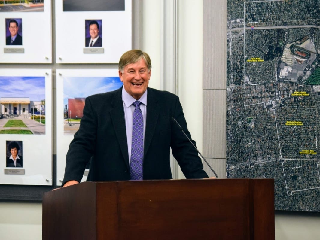 Michael Danielson is one of six teachers to be honored as LA County Teachers of the Year