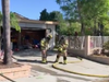 Firefighters doused not one but two Mission Viejo house fires.