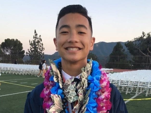 Noah Domingo of Irvine died of alcohol poisoning in January of 2019.