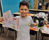 Sebastian, second grader at St. Junipero Serra School in Rancho Santa Margarita
