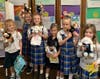 Our Lady of Fatima Academy in San Clemente, from left to right: Sydney, kindergarten, Ally, first grade, Hazel, first grade, Etta, transitional kindergarten, Lexi, first grade and Lily, first grade.