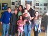 Jack Ferraro, with his many grandchildren.