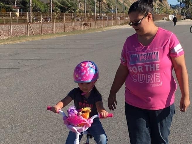 Remember when the hardest thing you had to do was learn how to ride a bike? here is the story of one girl who was having a little more trouble than usual, and what a community did about it.