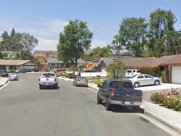 Mission Viejo Police Services on patrol in the area of Barquero and Jeronimo made a startling discovery when they searched a suspect.