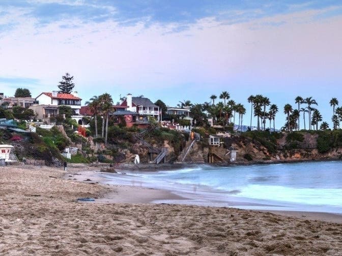 Empty beaches during the coronavirus shutdown of 2020.