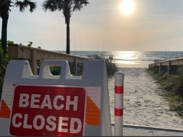 Laguna Beach was closed to visitors over the warm weekend, due to preventing the spread of coronavirus.