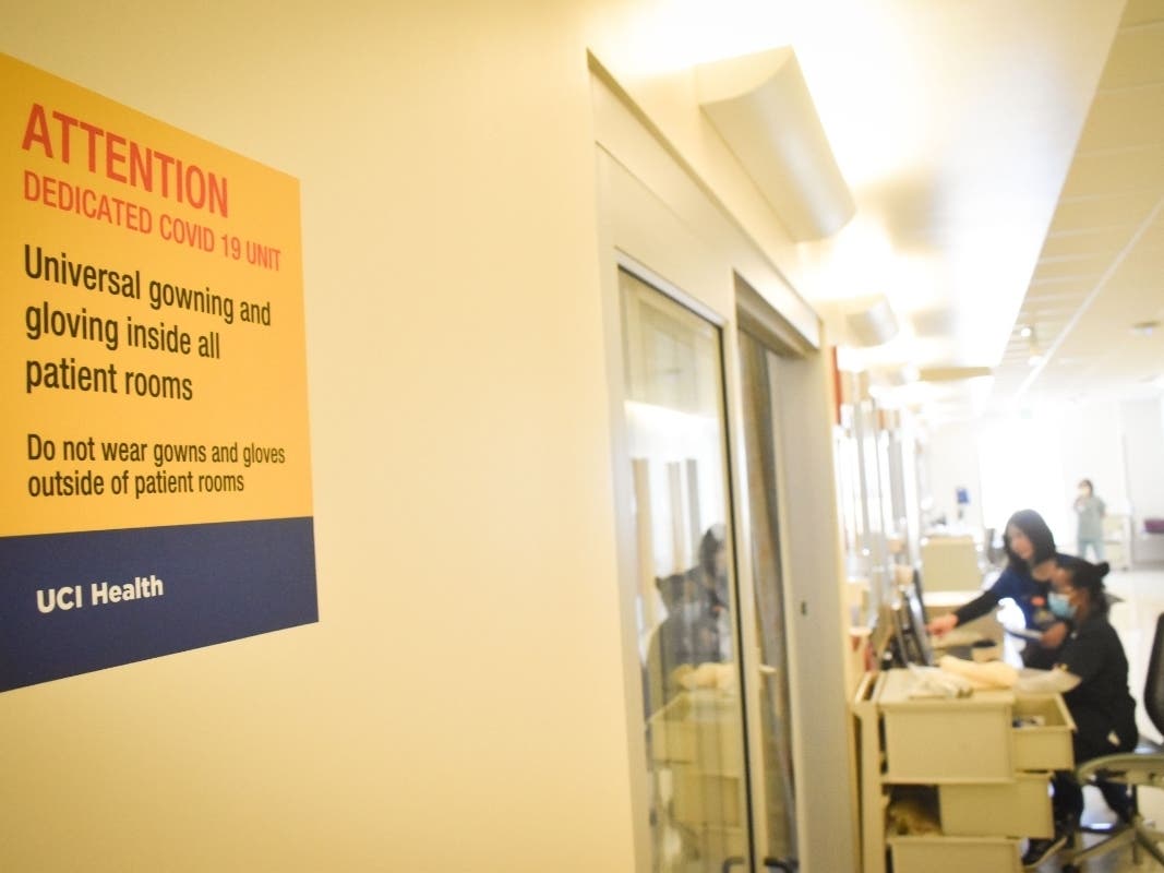 229 Orange County residents are hospitalized, and 86 of those are in intensive care, battling COVID-19. No new deaths have been reported since Sunday.