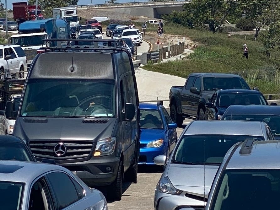 California Highway Patrol confirms police activity has shut down a portion of the 55 Freeway, Wednesday.