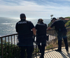 Laguna Beach Marine Safety, Fire, Police and the Orange County Sheriff's Department worked together this weekend to bring in a stranded man.