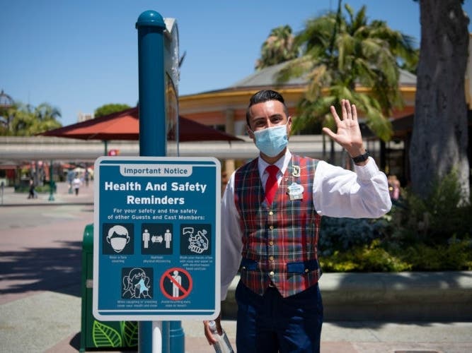 Phased Reopening of the Downtown Disney District