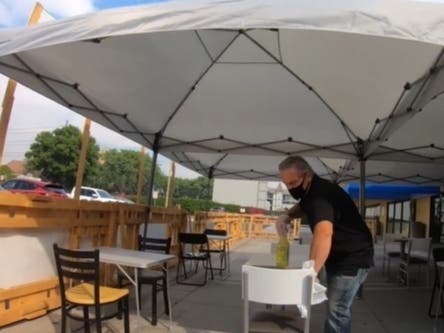 On a typical October afternoon, the line would wrap around the building. 