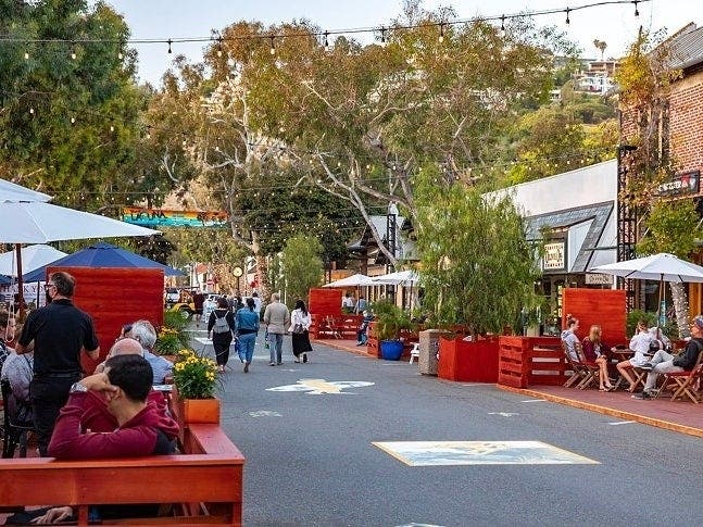 As dining returns to the outdoors amid coronavirus, restaurant owners can apply for funds for outdoor dining tents, heaters, and lighting.