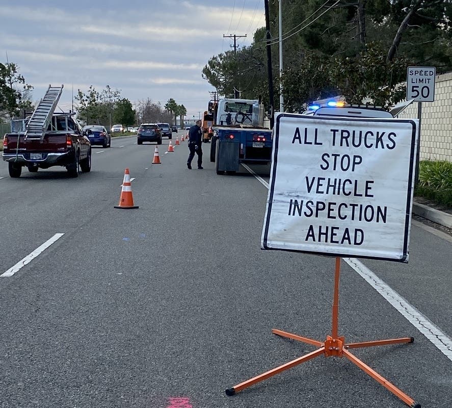 Did you see trucks pulled over Tuesday? A joint operation saw 2 commercial trucks impounded and multiple citations issued.