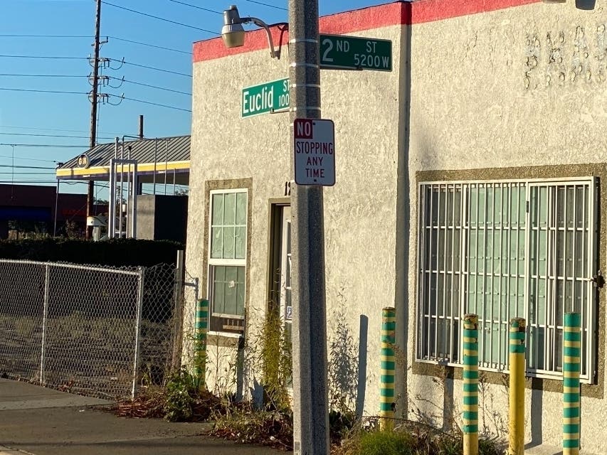 A driver struck and killed a pedestrian as they crossed an Orange County street Tuesday morning.