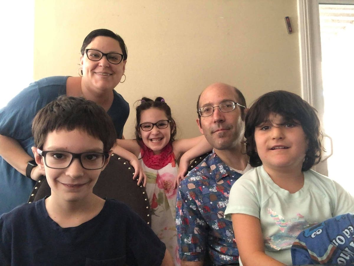 The Harris family reached out to Lake Forest neighbors to introduce Dayna, should she be seen outside of her home.