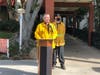 OCFA Chief Brian Fennessy at a press conference in October when two firefighters were critically burned.