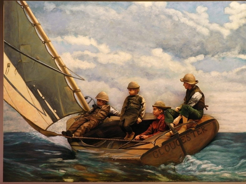 Pageant of the Masters re-creation of Winslow Homer's "Breezing Up (A Fair Wind)" to be featured in the 2021 production.