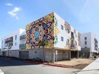 The $6 million affordable apartments of La Placita Cinco and Casa Querencia a joint effort with CDP, Mercy House, and the city of Santa Ana.