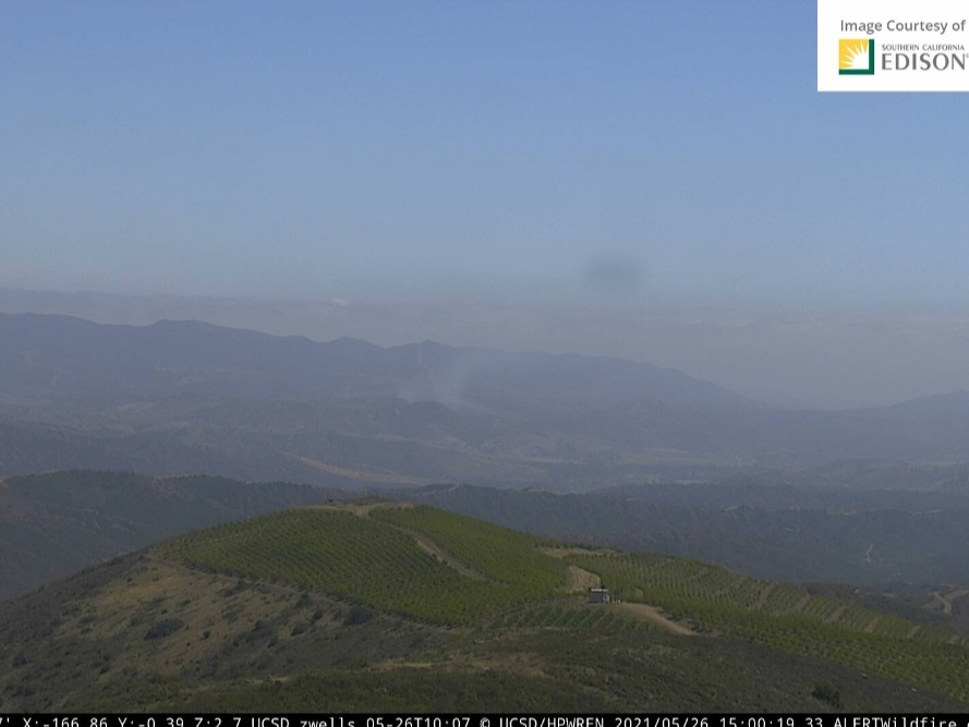 Smell smoke in San Clemente? A fire broke out Wednesday in Camp Pendleton's training area, sending drift smoke to neighboring cities. 