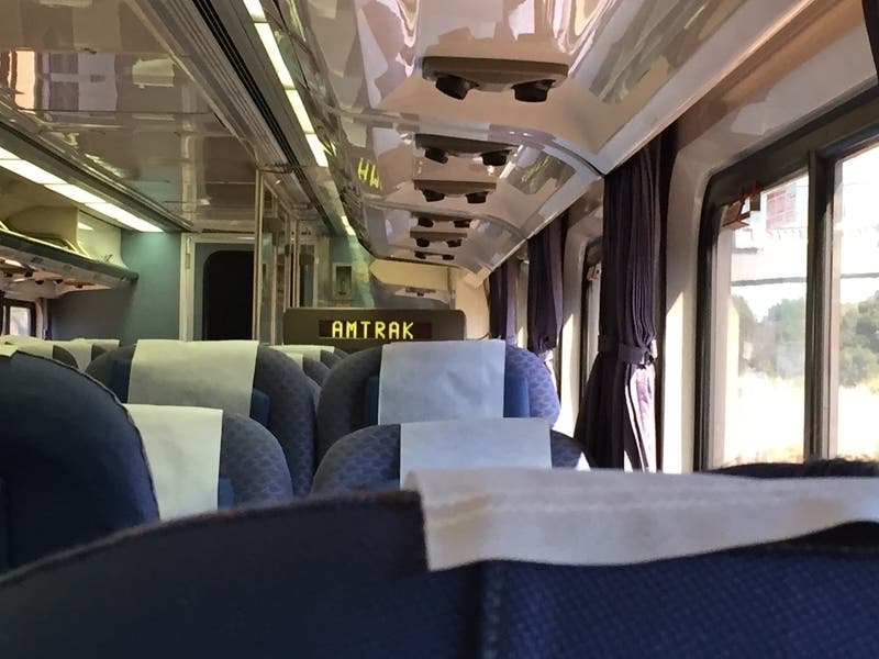 Pacific Surfliner trains traveling in San Diego, Orange, Los Angeles, Ventura, Santa Barbara and San Luis Obispo now require reservations through Sept. 7.