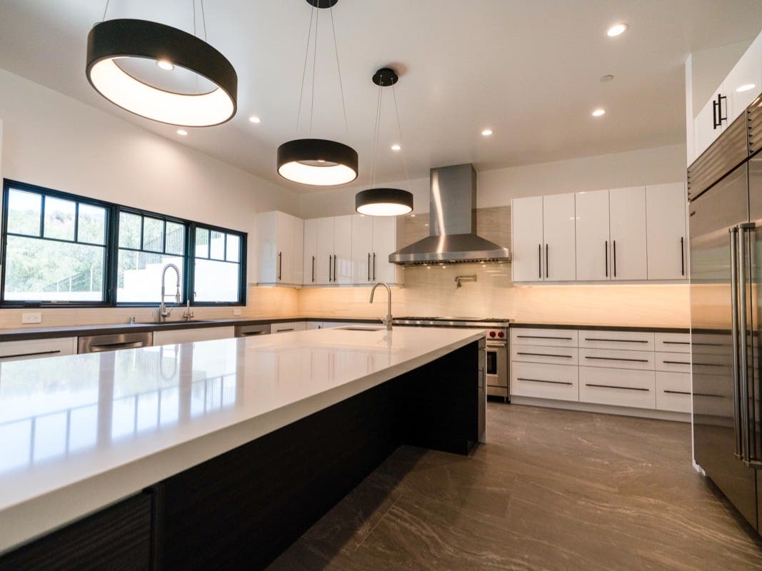 "Bachelor in Paradise stars Jade and Tanner Tolbert recently purchased a multi-million-dollar home in Trabuco Canyon in Orange County that was helped designed by Irvine-based Opulent Design Build. Take a look at that kitchen island.