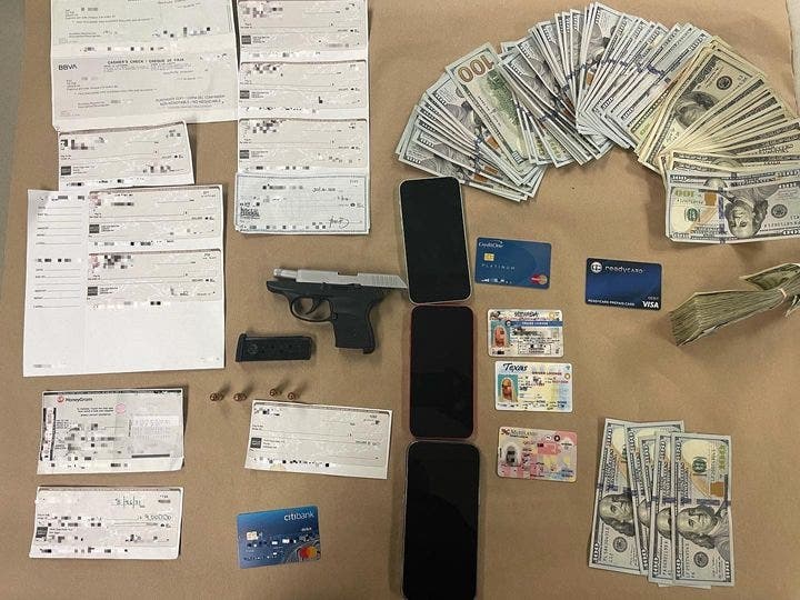 A pair of out-of-towners were pulled over for littering, Costa Mesa cops say. Then, police find a loaded gun in the driver's underwear.