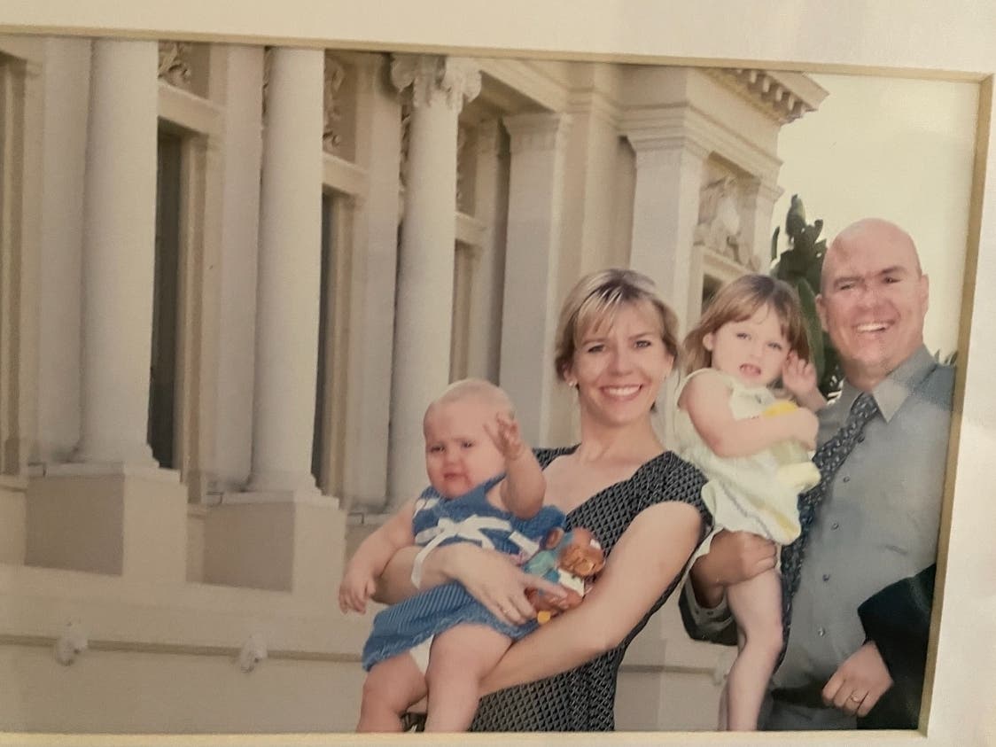 Here's a look at the day my family was made whole through the beauty of adoption. From left: Elizabeth Ludwig, Ashley Ludwig, Rachel Ludwig and Perry Ludwig.