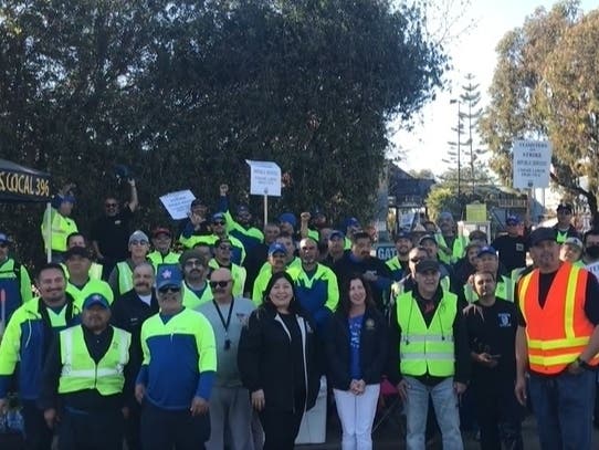 Trash piles up as Republic Services and the Teamsters Local 396 Union near a tentative agreement toward better working conditions.