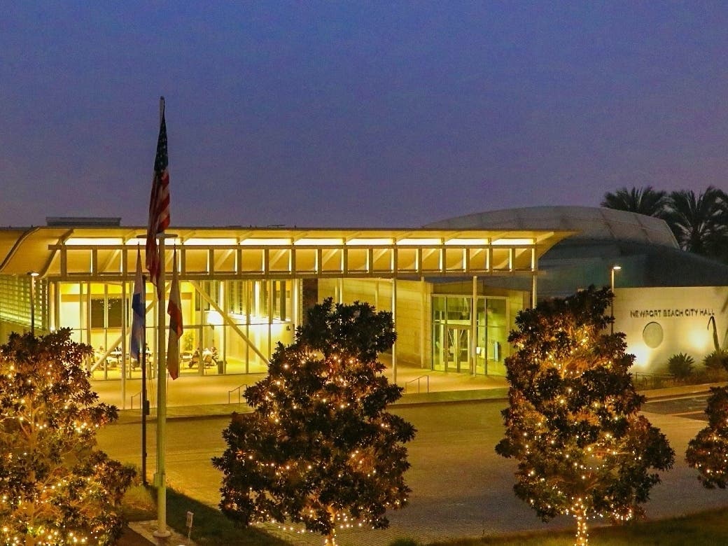 Newport Beach City Hall and Community Centers are temporarily closed to the public though services will continue, they say.