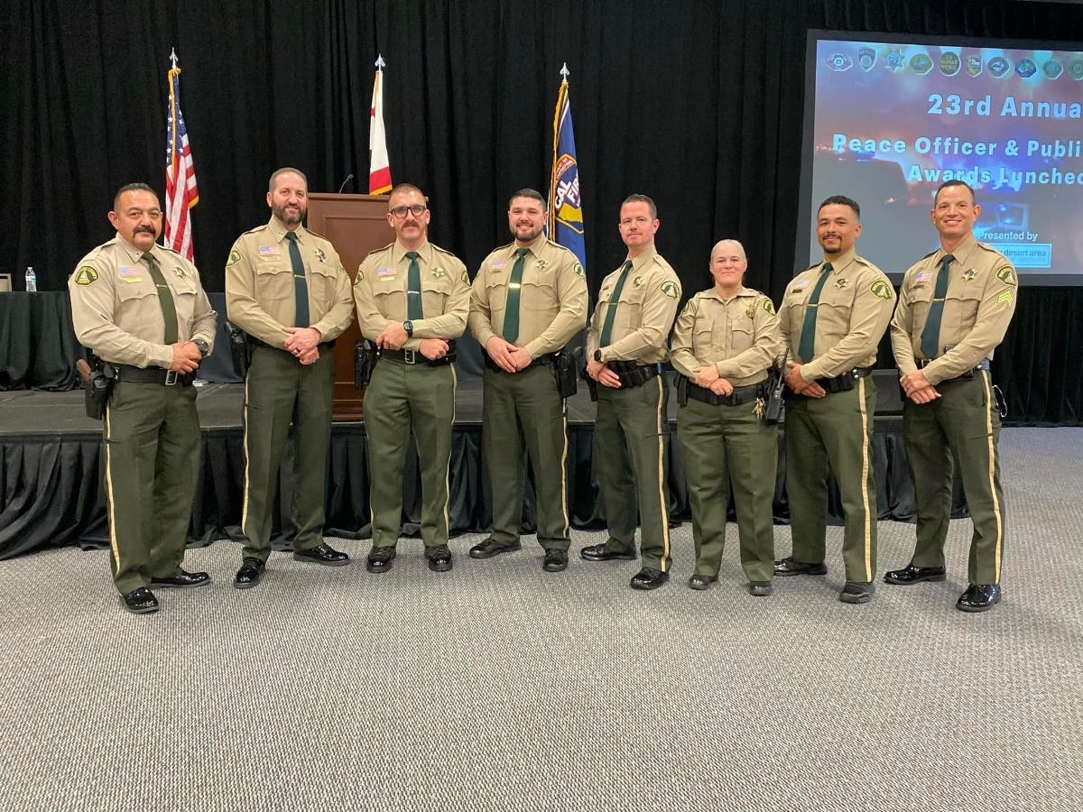 The honorees include Deputy Jacob Paull, Deputy Page Broughton, Community Service Officer Stacey Austin, Deputy Eric Earley, and Deputy Kendall Martinez.