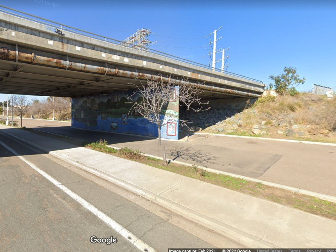A woman riding an electric bicycle struck an abandoned shopping cart that was left in the bike lane, officials said.