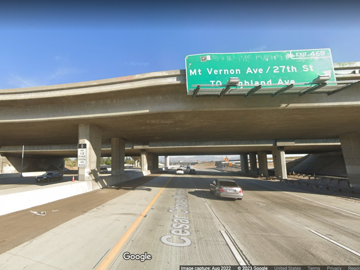 Intermittent closures were planned on the southbound I-215 from San Bernardino County into Riverside County.